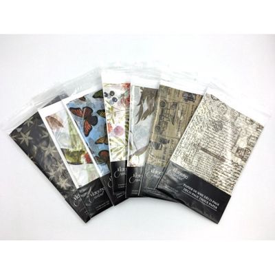 Papier de soie Déco-page (3 feuilles 20"x30") Natacha Créative