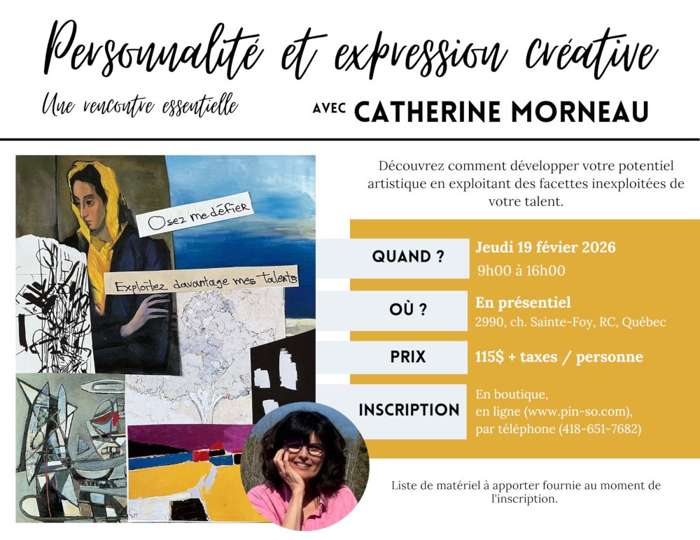 2026-02-19 Personnalité et Expression créative - Catherine Morneau