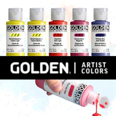 Fluid Acrylic Golden 30ml (1oz)
