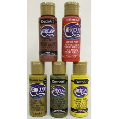 Peinture acrylique 2oz Americana DecoArt (choix de 275 couleurs)