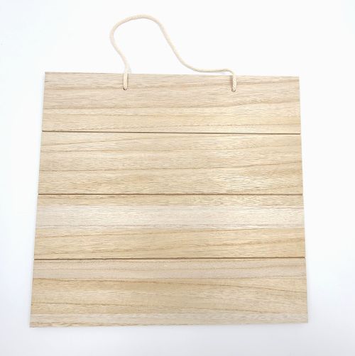 Slat-wall plaque 15"X15"