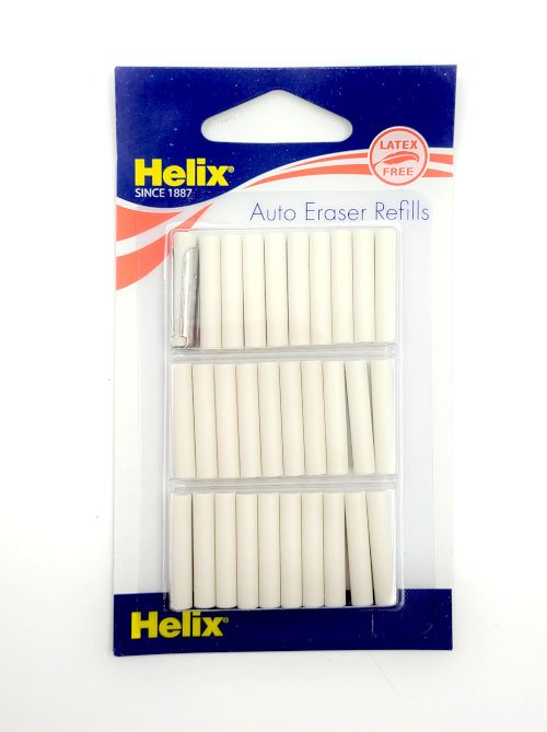 Eraser Refills for automatic eraser Helix