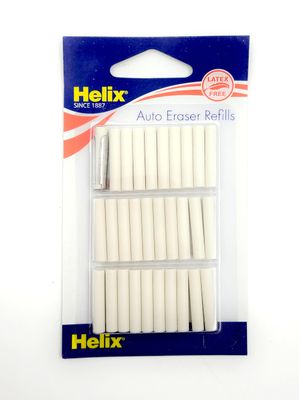 Eraser Refills for automatic eraser Helix Eraser Refills for automatic eraser Helix
