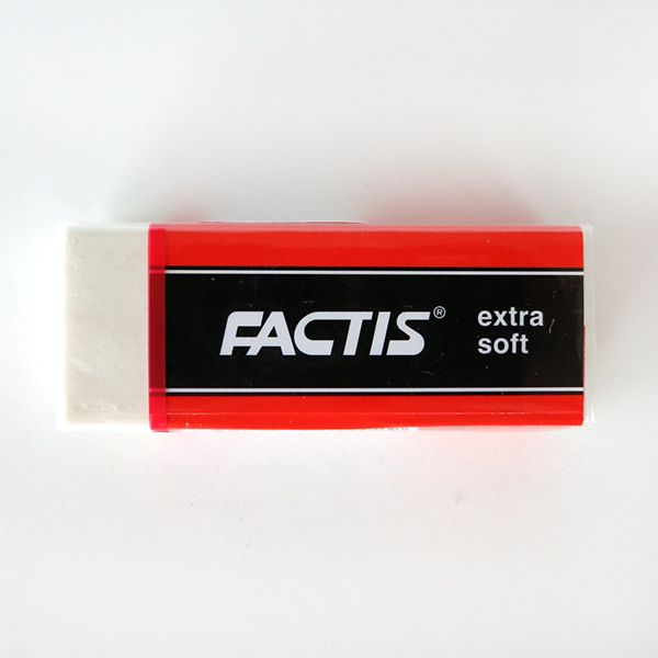 Eraser Factis White vinyl GPES20