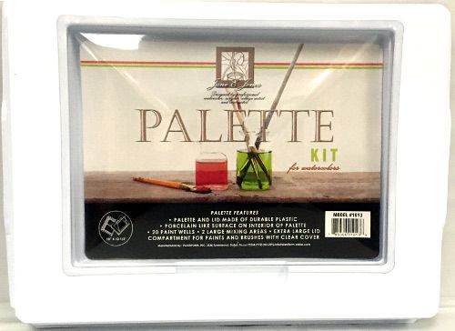 Palette pour aquarelle Jane et Jones 10¨X13¨