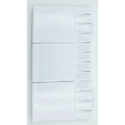 Palette en plastique rectangle 5 Palette en plastique rectangle 5"x 10" RD321P