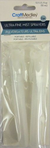 Ultra-fine Mist Sprayers (2) 10ml (0.3oz)
