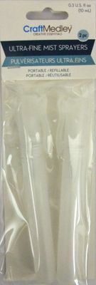Ultra-fine Mist Sprayers (2) 10ml (0.3oz) Ultra-fine Mist Sprayers (2) 10ml (0.3oz)