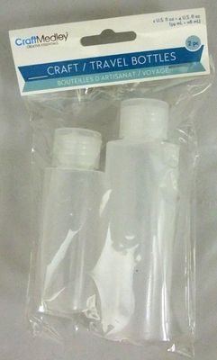 Plastic bottles (2) Craft Medley MultiCraft Plastic bottles (2) Craft Medley MultiCraft
