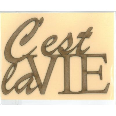 Appliqué C'est la VIE