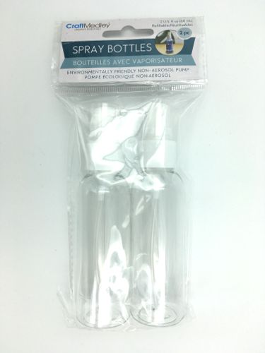 Bouteilles avec vaporisateur (2) 60ml (2oz) Bouteilles avec vaporisateur (2) 60ml (2oz)