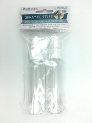 Bouteilles avec vaporisateur (2) 60ml (2oz) Bouteilles avec vaporisateur (2) 60ml (2oz)