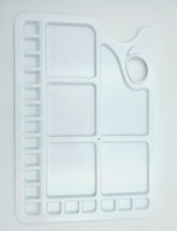 Plastic palette #273 rectangle 9.5" x 13.5"