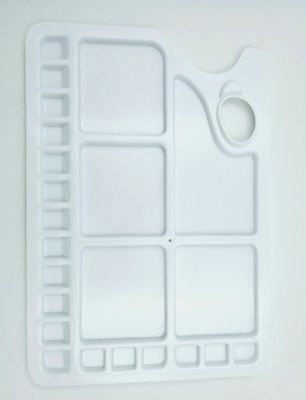 Palette en plastique #273 rectangle 9.5" x 13.5"