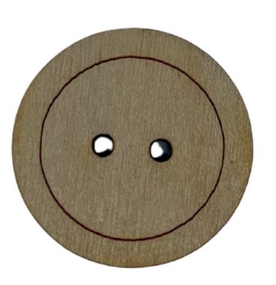 Bouton rond 1"