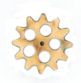 Gear - 5 holes 1"