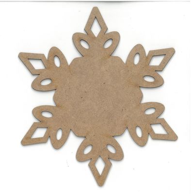 Snowflake Whistler 7" N-004-7