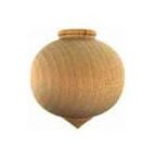 Boule en bois Ronde 1 3/4 Boule en bois Ronde 1 3/4"