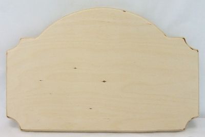 Enseigne haut ovale 9X14 MR