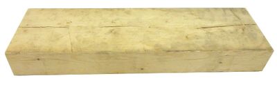 Base en bloc de bois 1.5"x3.5"x12" pour statue en Powertex