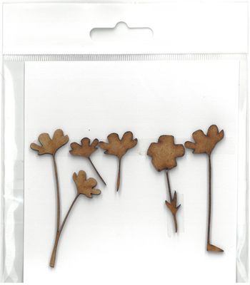 Mini fleurs environ 2.5 Mini fleurs environ 2.5" de haut pour la plus longue