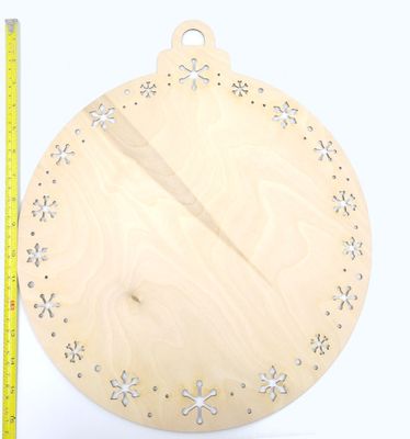 Christmas ball Round snowflakes 16" N-146-160FM