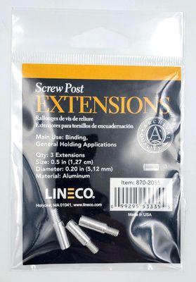 Post Extensions (3) 0.5'' Lineco Post Extensions (3) 0.5'' Lineco