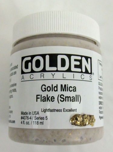 Paillettes micacées or 118ml Golden