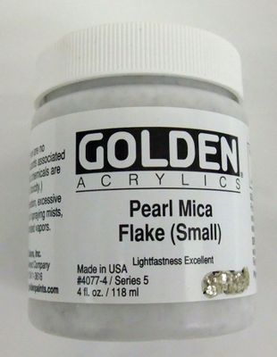 Mica Pearl Flakes Golden