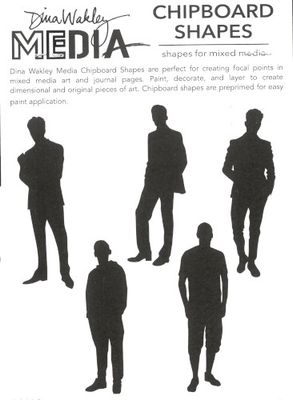Chipboard Shapes - Men Ranger (5)