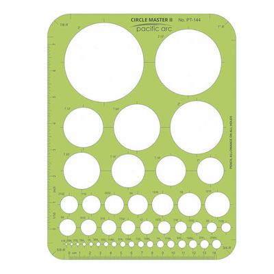 Template guides Circle Master II PT-144 Pacific Arc