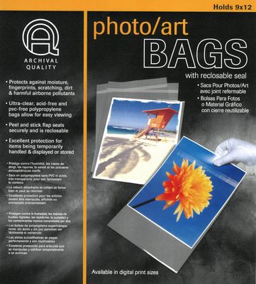 Photo / Art Bag 9"x12" (10) Lineco