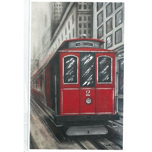 Carte de souhaits - Cable Car CM