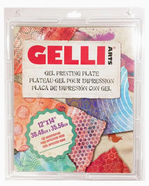 Gel printing plate 12"x14"