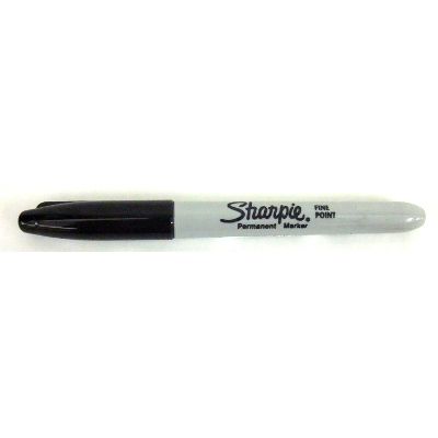 Permanent marker Fine point Black Sharpie Permanent marker Fine point Black Sharpie