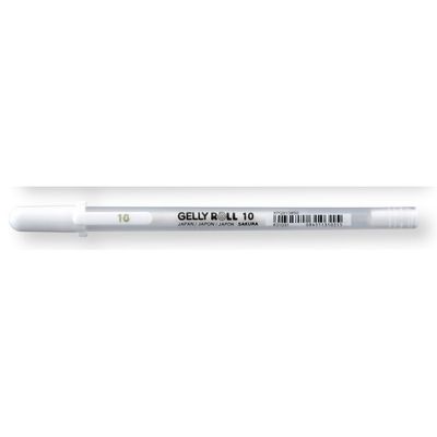 Pen 0.5mm (#10) White Gellyroll Classic