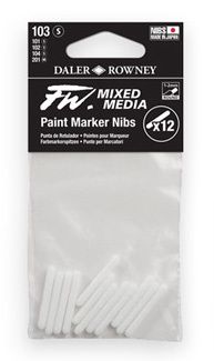 FW marker nib set 3 12 X rond 1-2MM FW marker nib set 3 12 X rond 1-2MM