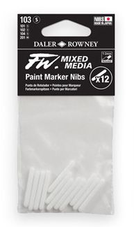 FW marker nib set 3 12 X rond 1-2MM FW marker nib set 3 12 X rond 1-2MM