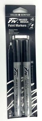FW marker set 2X1-2MM rd+nibs FW marker set 2X1-2MM rd+nibs