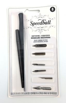Plume Speedball Ens. Esquisse (6 becs)