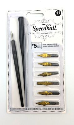 Speedball pen Artist set #5 (9 nibs) Speedball pen Artist set #5 (9 nibs)