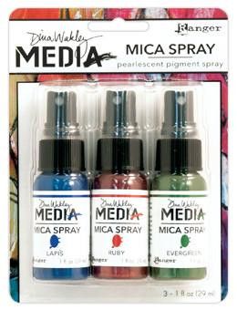 Pigments de Mica à vaporiser Dina Wakley Media - Ranger