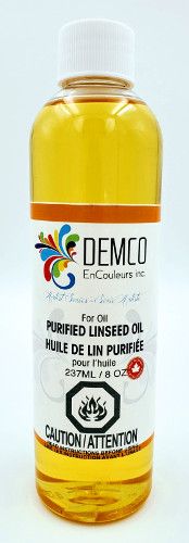 Huile de lin purifiée 237ml Demco
