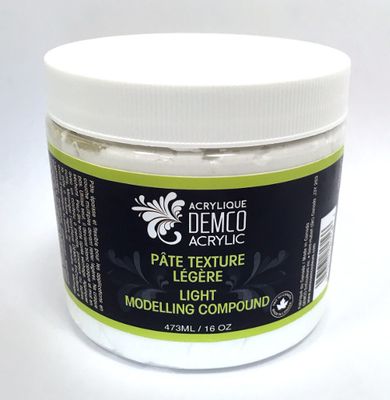 Pâte à texture légère 16oz Demco