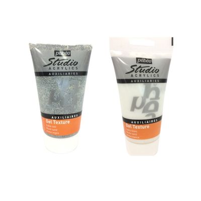 Gel texture sable 130ml Pébéo