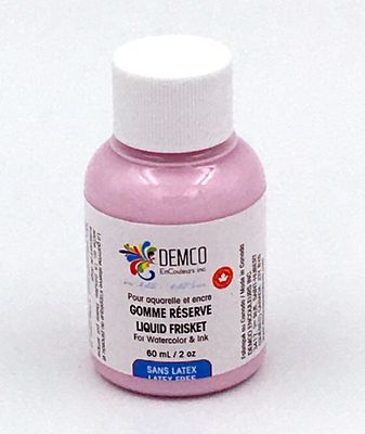 Frisket Masking fluid Latex free 60ml Demco