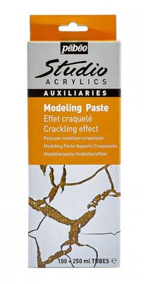 Modeling paste Crackling effect Pébéo