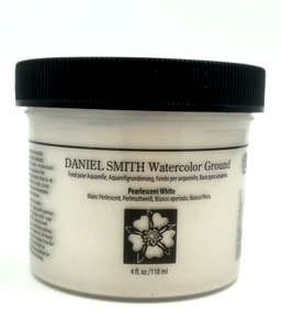 Watercolor Ground 118ml (4oz) Daniel Smith, Color: Blanc perle