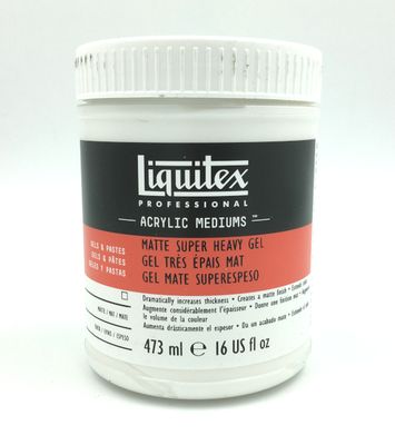 Médium gel très épais mat - 473ml (16 oz) Liquitex Médium gel très épais mat - 473ml (16 oz) Liquitex