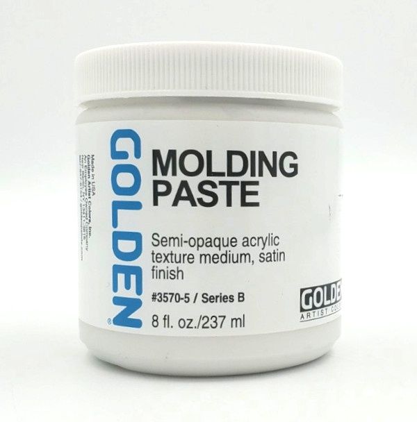 Pâte texture (Molding paste) 8oz/237ml Golden Pâte texture (Molding paste) 8oz/237ml Golden